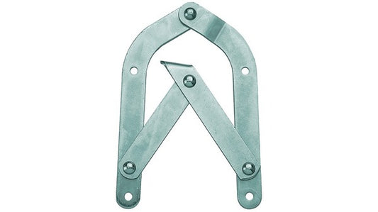 Bockleiterscharniere, 200 mm Stahl verzi