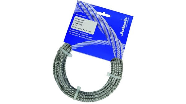 Drahtseile, verzinkt, ø 5 mm