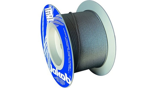 Drahtseile, Aussen-ø 6 mm PVC-Überzug tr