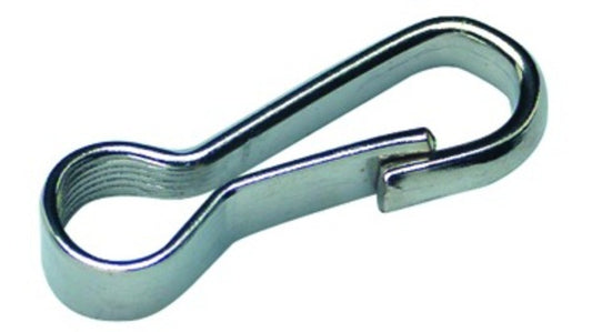 Karabinerhaken, Länge 50 mm Stahl vernic