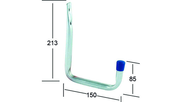 Universalhalter, Ausl. 150 mm Stahl verz
