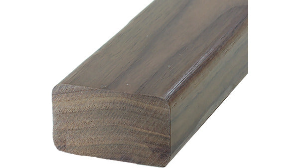 Rechteckhandl. Nussb. 1500, 50/30mm, o.