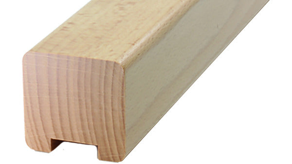 Quadrathandl. Buche,1500, 45/45mm, m. Nu