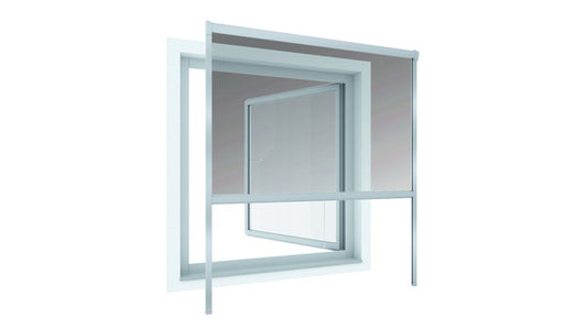 IS Plus Rollo Fenster 160x160cm alu-natu