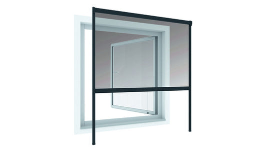 IS Plus Rollo Fenster 130x160cm anthrazi