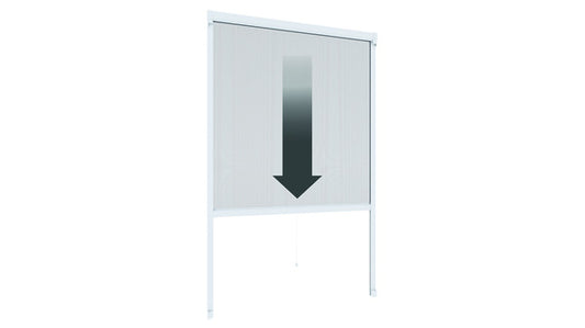 IS Plus Rollo Fenster 130x160cm weiss