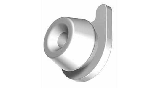 Wandclips, Kunststoff weiss