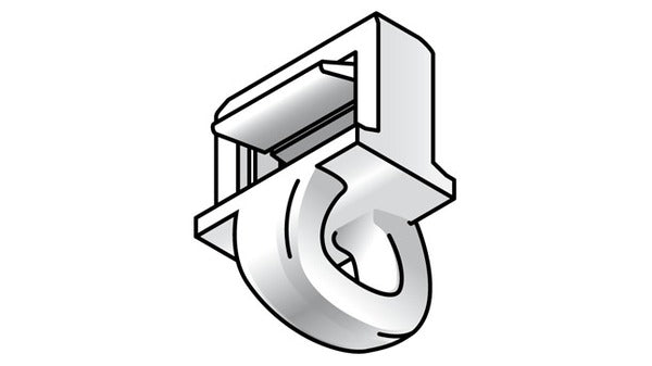 Clic-Querbügelgleiter 'Mini' Kunststoff