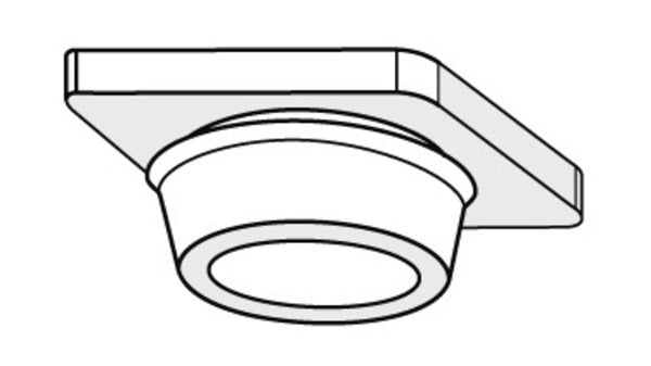 Feststeller, Kunststoff weiss