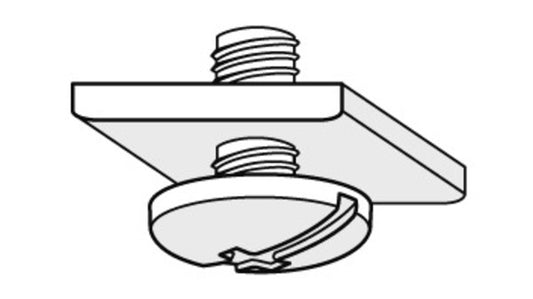 Feststeller, Stahl vernickelt