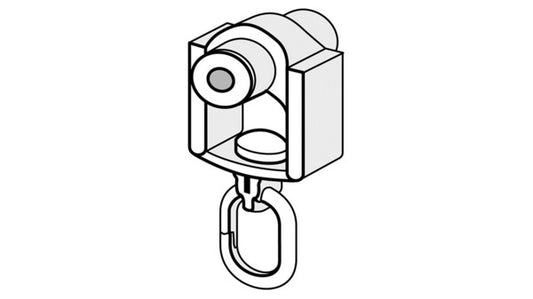 Ösenroller mit drehbarer Öse