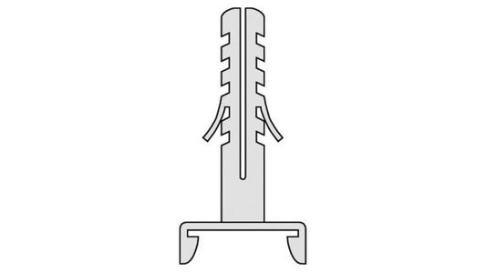 Klick-Dübel-Deckenträger