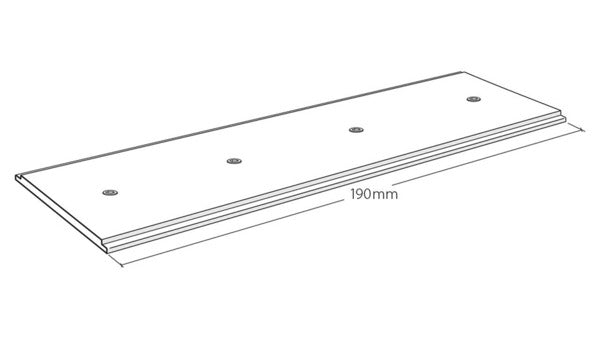Profilverbinder Federstahl, für HM-20219