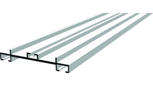 2-Lauf VS Schiene HM-20217.20, 6m, weiss