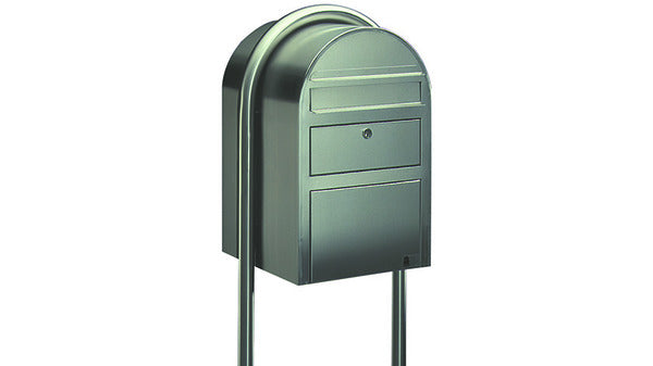 Briefkasten SWISSBOBI, Edelst. mit Paket