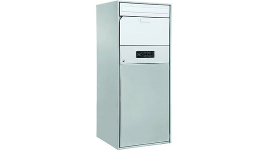 SchlaueBox Single M3 weissaluminium