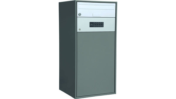 SchlaueBox Single M2 grau metallic