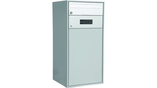 SchlaueBox Single M2 weissaluminium