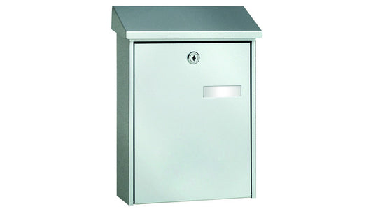 Burg Briefkasten Daily 5861 silber