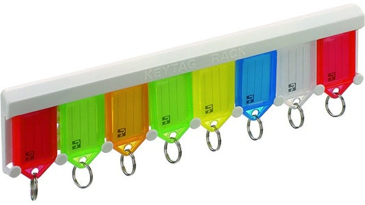 8 Etiketten auf Halterleiste KT1000RTL/8