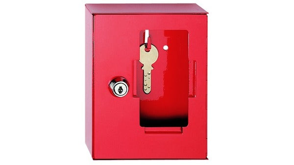 Schlüsselkasten K1 KABA, rot lack.Stahlb