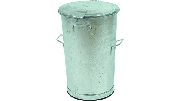 Kehrichteimer 55l Metall verzinkt
