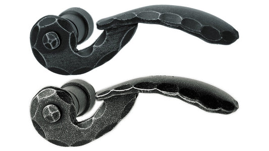 Türdrückerlochteil rechts 18mm Stahl ver