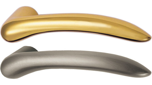 Türdrückerpaar Mess.pol.16mm 120/8mm