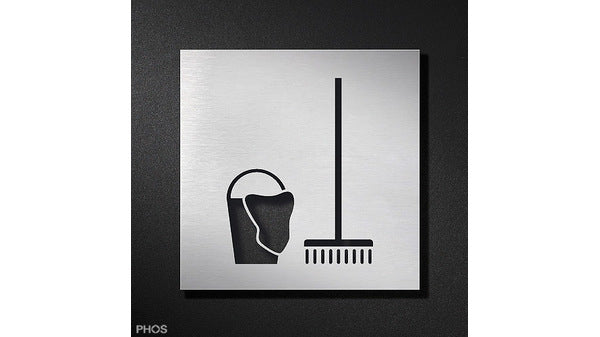 Piktogrammschild Putzraum