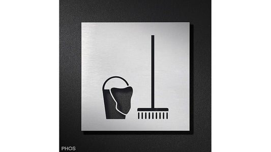 Piktogrammschild Putzraum